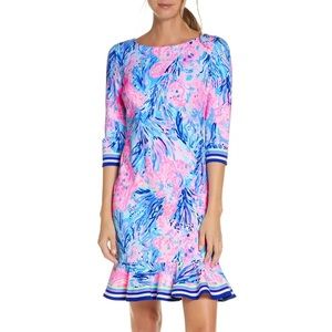 Lilly Pulitzer Reem Dress NWT XS periwinkle purple